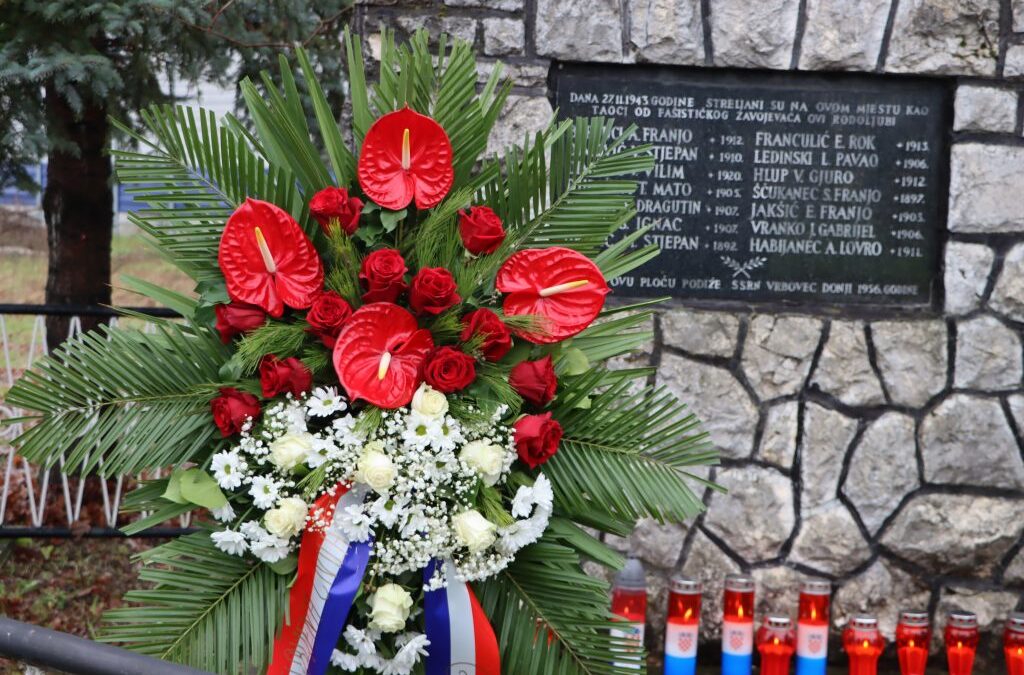 Komemoracija za pogubljene Vrbovčane